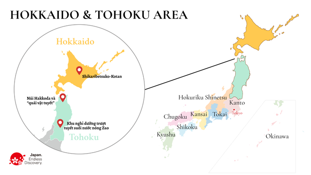 Đến với khu vực Hokkaido và Tohoku – khám phá vẻ đẹp của thiên đường mùa đông miền Bắc Nhật Bản- Ảnh 1.