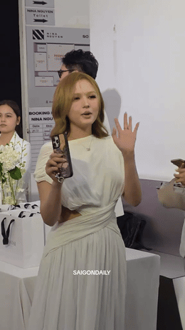 Vẻ ngoài của Xoài Non từ lúc ở cạnh Gil Lê- Ảnh 6.