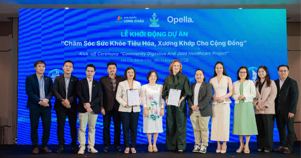 Long Châu và Opella khởi động dự án chăm sóc sức khỏe tiêu hoá và xương khớp, vì một Việt Nam khỏe mạnh