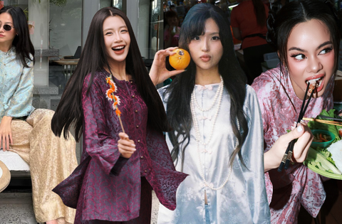 Áo bà ba lụa gấm chiếm lĩnh thị trường Tết 2026: Cuộc cạnh tranh mới của các local brand Việt