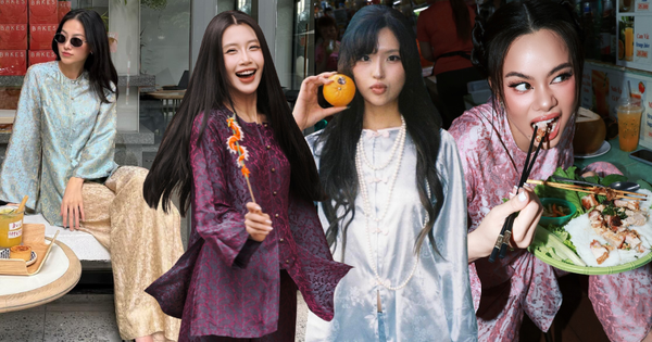 Áo bà ba lụa gấm chiếm lĩnh thị trường Tết 2026: Cuộc cạnh tranh mới của các local brand Việt