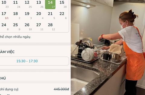 Check giá dịch vụ dọn nhà Tết TP.HCM, Hà Nội: 200.000 đồng/giờ ngày cao điểm, trả 1 triệu/ngày vẫn không có người nhận