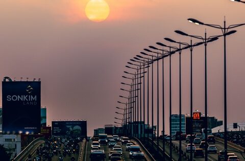 Cảnh tượng đẹp choáng ngợp chiều mùng 7 ở TP.HCM