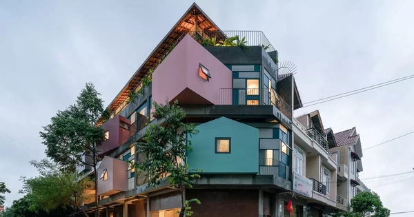 Tổ hợp căn hộ có thiết kế thú vị như những chiếc tổ chim