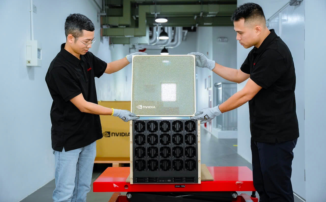 Viettel vận hành siêu máy tính mới nhất của NVIDIA đầu tiên tại Việt Nam Viettel vận hành siêu máy tính mới nhất của NVIDIA đầu tiên tại Việt Nam