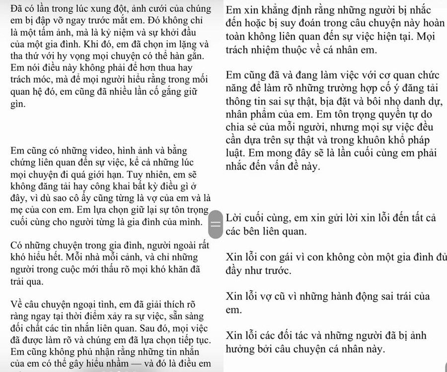 TikToker Thắng Không Kịp chính thức xin lỗi vì lộ clip đánh vợ, công ty 