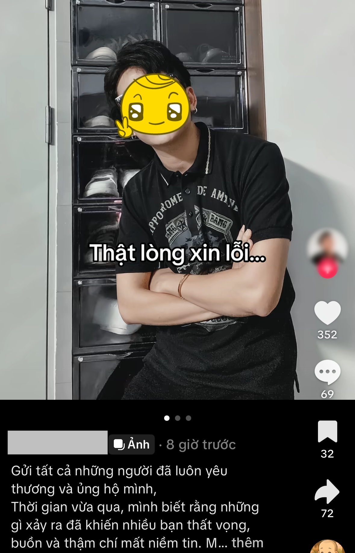 TikToker lộ clip lao vào đánh vợ khi đang bế con trên tay, lên tiếng xin lỗi: Thực hư thế nào?- Ảnh 3.