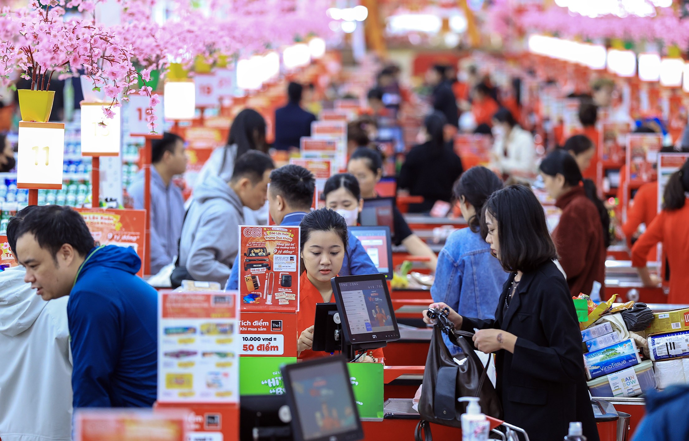 Nhộn nhịp thị trường mua sắm Tết Bính Ngọ