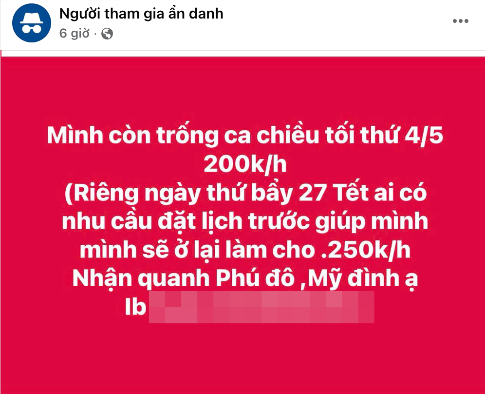 Check giá dịch vụ dọn nhà Tết TP.HCM, Hà Nội: 200.000 đồng/giờ ngày cao điểm, trả 1 triệu/ngày vẫn không có người nhận- Ảnh 2.