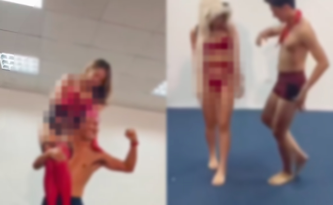 Cho nhân viên mặc nội y, đi catwalk ở văn phòng: Đại diện công ty lên tiếng- Ảnh 1.