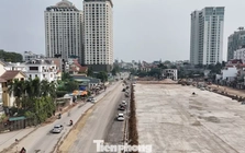Tuyến đường rộng 90 m đi ra hồ Tây thành hình