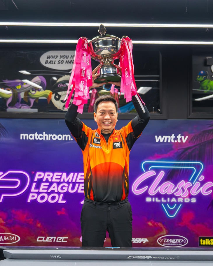 Dương Quốc Hoàng nhận bao nhiêu tiền thưởng khi tạo kỳ tích lịch sử vô địch Premier League Pool 2026?- Ảnh 1.