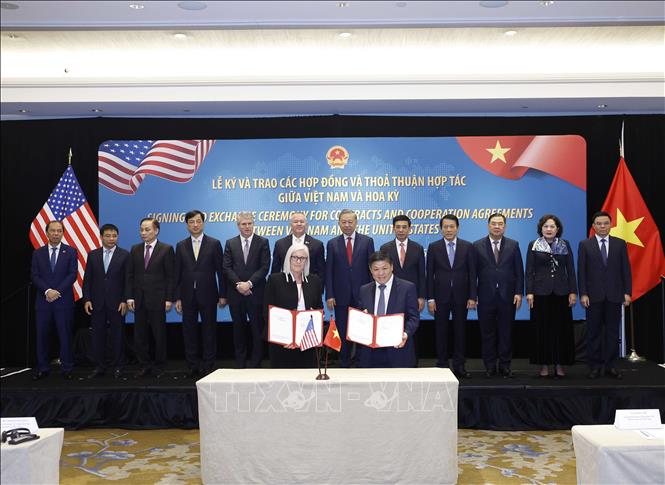 Tổng Bí thư Tô Lâm chứng kiến lễ ký và trao các thoả thuận hợp tác giữa Việt Nam và Hoa Kỳ- Ảnh 5.