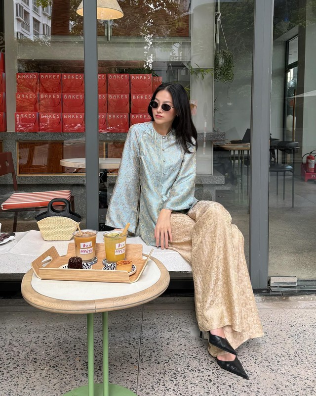 Áo bà ba lụa gấm chiếm lĩnh thị trường Tết 2026: Cuộc cạnh tranh mới của các local brand Việt- Ảnh 13.