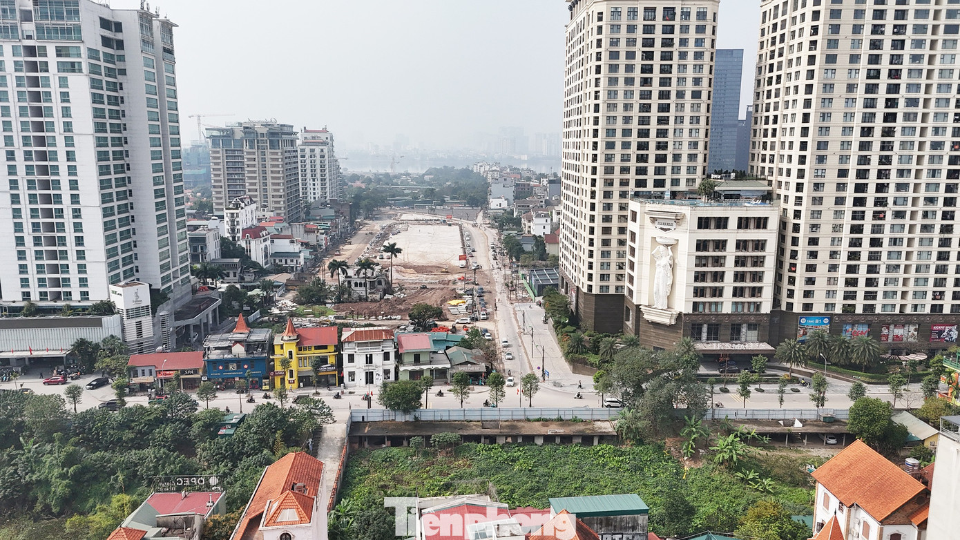 Tuyến đường rộng 90 m đi ra hồ Tây thành hình- Ảnh 2.