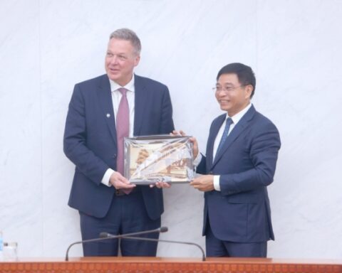 Bộ trưởng Nguyễn Văn Thắng tiếp Chủ tịch Moody’s Ratings Michael West