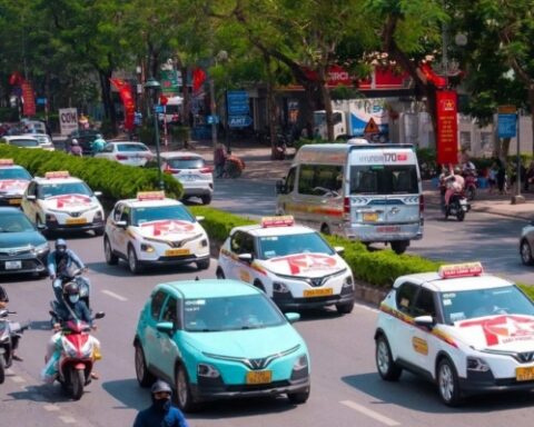 Hà Nội đặt mục tiêu đến năm 2030, toàn bộ taxi trên địa bàn sử dụng điện, năng lượng xanh