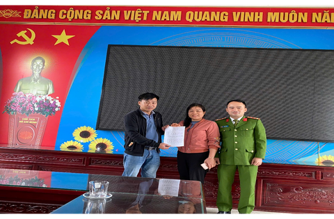 Công an cảnh báo tới người dân có tiền vào tài khoản với nội dung chuyển khoản sau