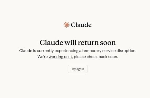 AI Claude “sập” diện rộng, ảnh hưởng hàng trăm triệu người dùng