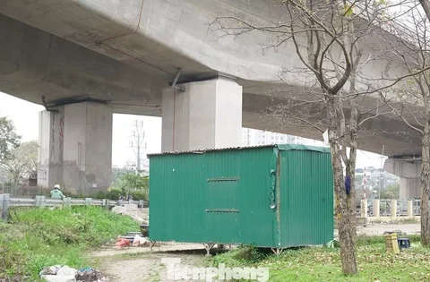 Cận cảnh sự xuống cấp khó tin tại vườn hoa cửa ngõ Thủ đô