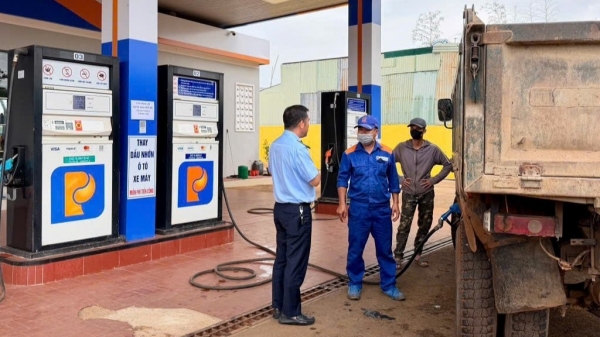 Gia Lai tăng cường kiểm tra, kiểm soát hoạt động kinh doanh xăng dầu