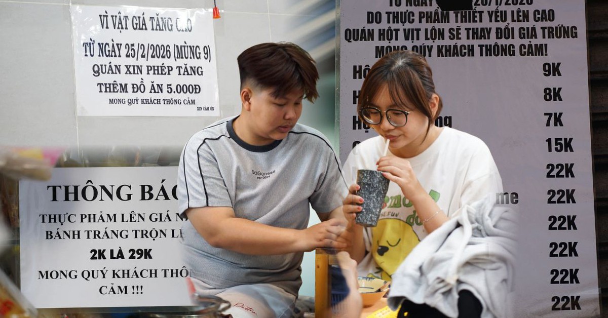 Sau 3 năm giữ giá, quán quen dán bảng tăng 2.000: “Thà thẳng thắn dán bảng để khách biết trước còn hơn tăng âm thầm”