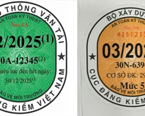 Lý do tem đăng kiểm mới không in ngày hết hạn