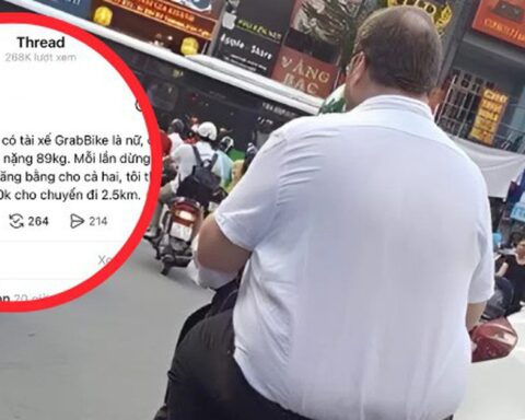 Chàng Tây nặng 89kg gặp nữ tài xế xe ôm công nghệ chỉ 43kg: Pha xử lý gây sốt sau cuốc xe 2,5km