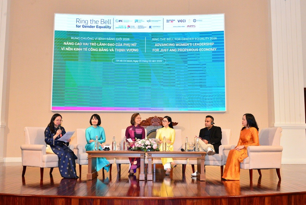 Thúc đẩy vai trò lãnh đạo của phụ nữ vì một nền kinh tế công bằng và thịnh vượng Thúc đẩy vai trò lãnh đạo của phụ nữ vì một nền kinh tế công bằng và thịnh vượng