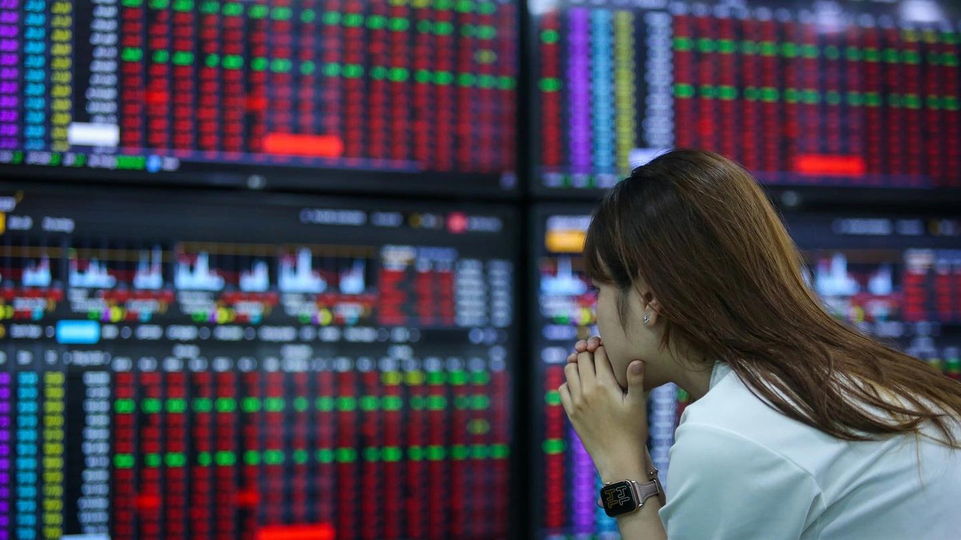 Chứng khoán đi 'tàu lượn'- Ảnh 1.