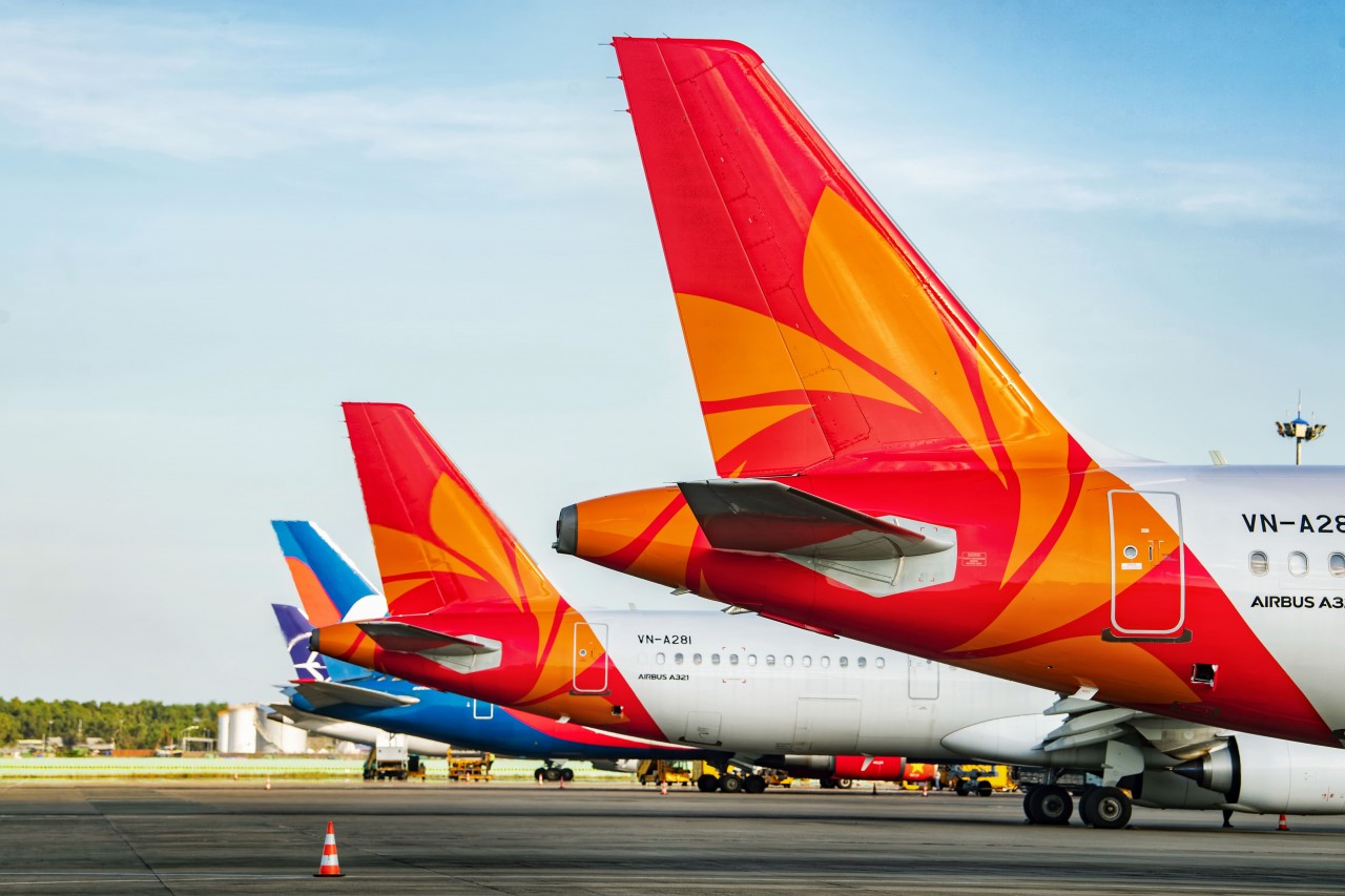 Hãng hàng không của Sun Group tiếp tục dẫn đầu về tỷ lệ đúng giờ