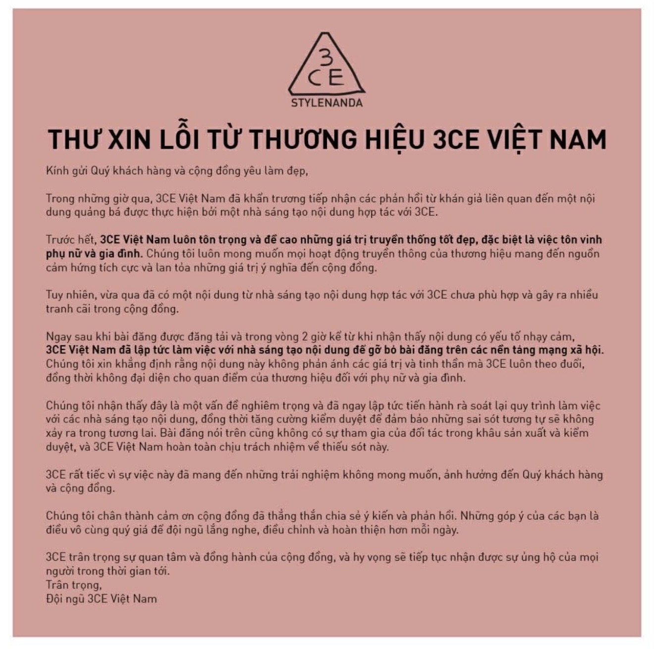 Chiến dịch mừng 8/3 gây tranh cãi vì xúc phạm phụ nữ: 3CE lên tiếng xin lỗi, local brand Việt bị kêu gọi tẩy chay- Ảnh 6.