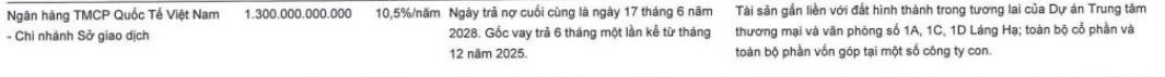 Hậu thâu tóm, Kinh Bắc mang 'đất vàng' Láng Hạ đi thế chấp ngân hàng - Ảnh 1.