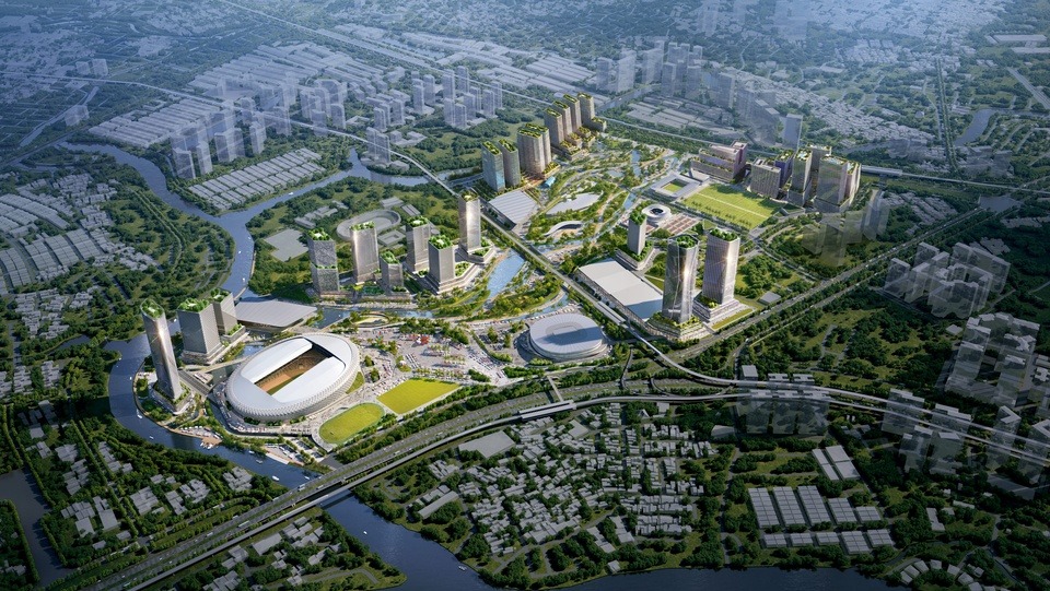 Đại dự án 145.000 tỷ đồng của Sun Group có sân vận động 70.000 chỗ, gần gấp đôi sân Mỹ Đình về sức chứa có diễn biến mới - Ảnh 2.
