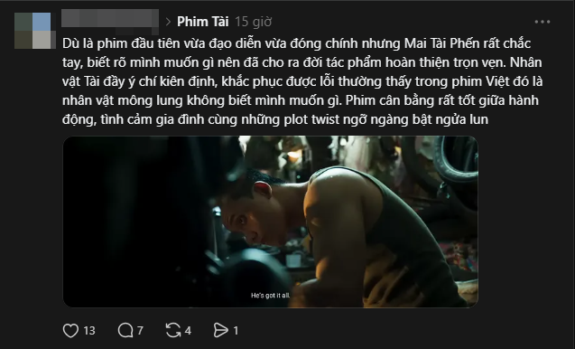 Review nóng phim Tài: Mỹ Tâm - Mai Tài Phến đỉnh nóc cả đôi, dân tình lại tiếc đứt ruột 1 điều- Ảnh 7. Review nóng phim Tài: Mỹ Tâm - Mai Tài Phến đỉnh nóc cả đôi, dân tình lại tiếc đứt ruột 1 điều- Ảnh 7.
