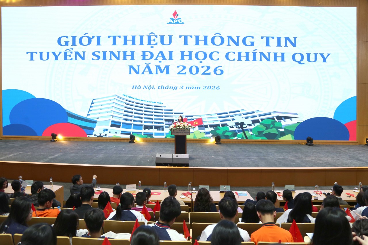 Một ngày là sinh viên Học viện Chính sách và phát triển năm 2026 Một ngày là sinh viên Học viện Chính sách và phát triển năm 2026