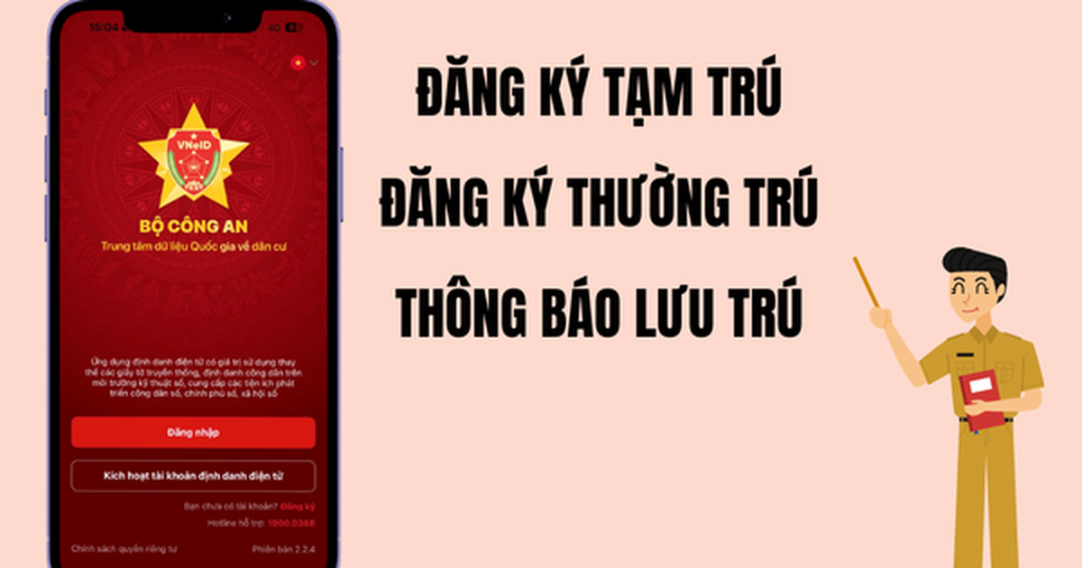 Đăng ký tạm trú online nhưng không thấy thông tin trong Cơ sở dữ liệu quốc gia, cần những thủ tục gì?