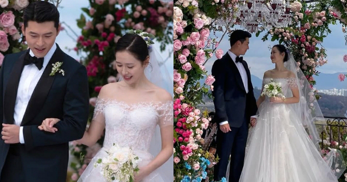 Son Ye Jin tung ảnh cưới HD chưa từng công bố nhân dịp kỷ niệm 4 năm kết hôn: Visual đỉnh cao không hot bằng chi phí hôn lễ