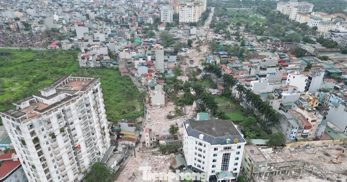 ‘Đục’ thông tuyến đường nối đường Tam Trinh với đường Giải Phóng