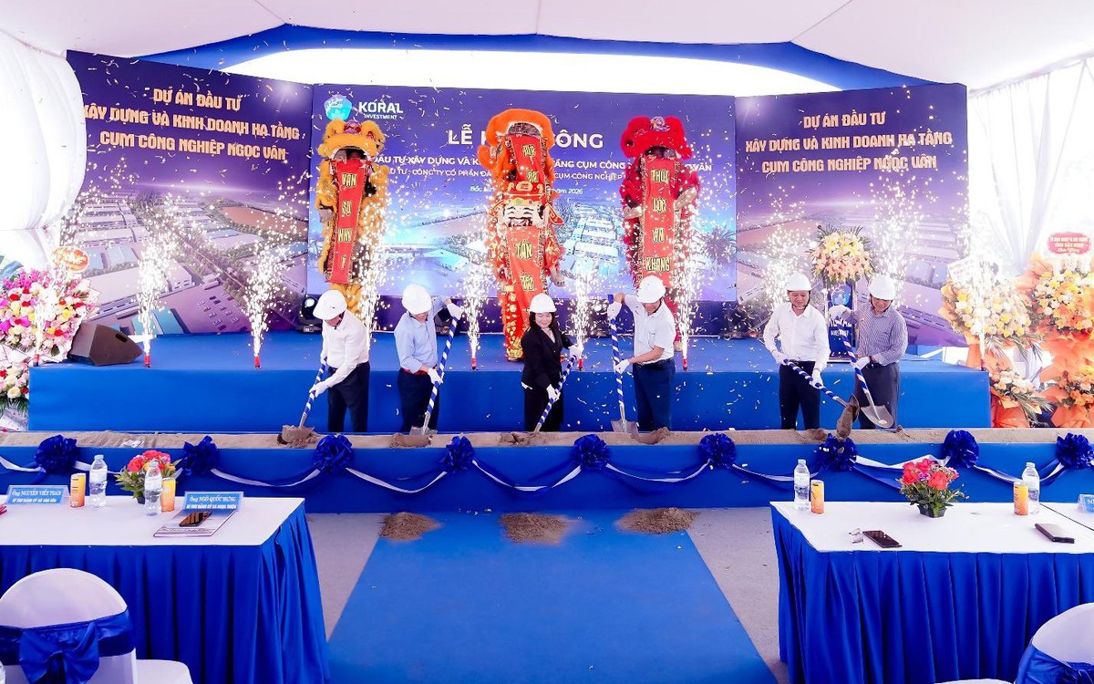 Khởi công dự án cụm công nghiệp 765 tỷ đồng tại Bắc Ninh