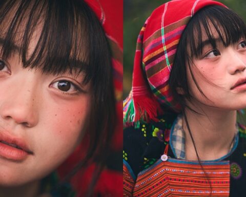 Chân dung bé gái người Mông có vẻ đẹp trong veo, lâu lắm rồi mới có một bộ ảnh khuấy đảo đến thế!