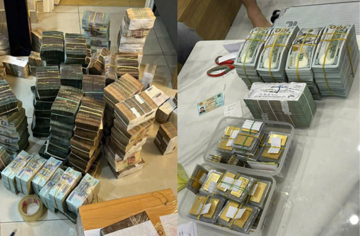 Khám xét khẩn cấp căn hộ cao cấp của bạn gái Mr Pips: Thu giữ 214 miếng vàng, 28 đồng hồ đeo tay cao cấp cùng “núi” tiền mặt và ngoại tệ