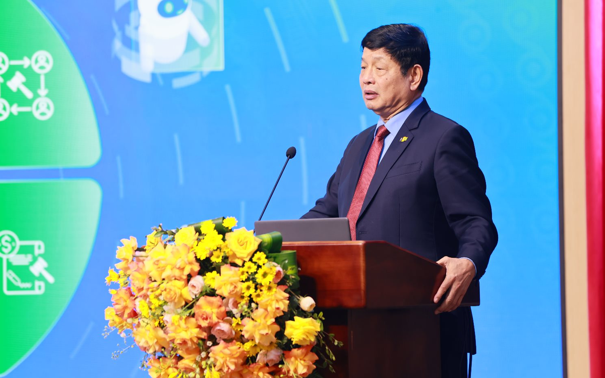 Chủ tịch HĐQT FPT Trương Gia Bình nói về một “kỳ tích” trong thực thi Nghị quyết 57: Nếu trước đây dự án cần tới 4 năm, nay hoàn thành chỉ trong 1 năm và vận hành trơn tru sau 6 tháng