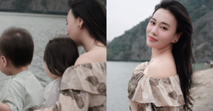 Phương Oanh cập nhật cuộc sống bên 2 con