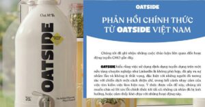 Oatside Việt Nam đã chịu xin lỗi!