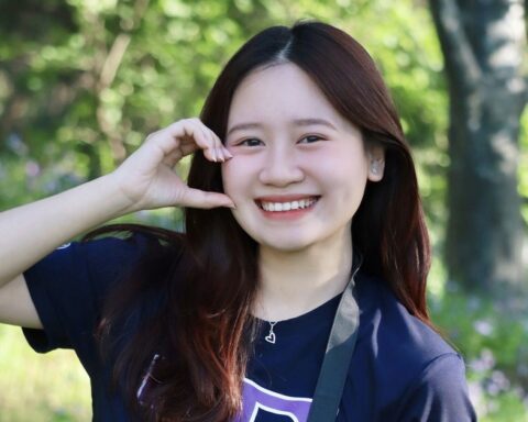 Nữ sinh Việt được Đại học TOP 1 Trung Quốc vinh danh trên trang chủ