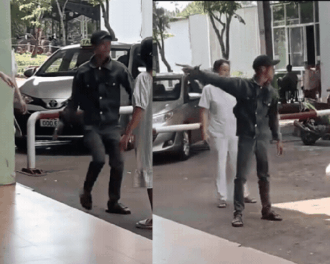 Clip gây phẫn nộ: Chồng chửi bới, vung tay tát thẳng vào mặt vợ bầu trong sảnh bệnh viện
