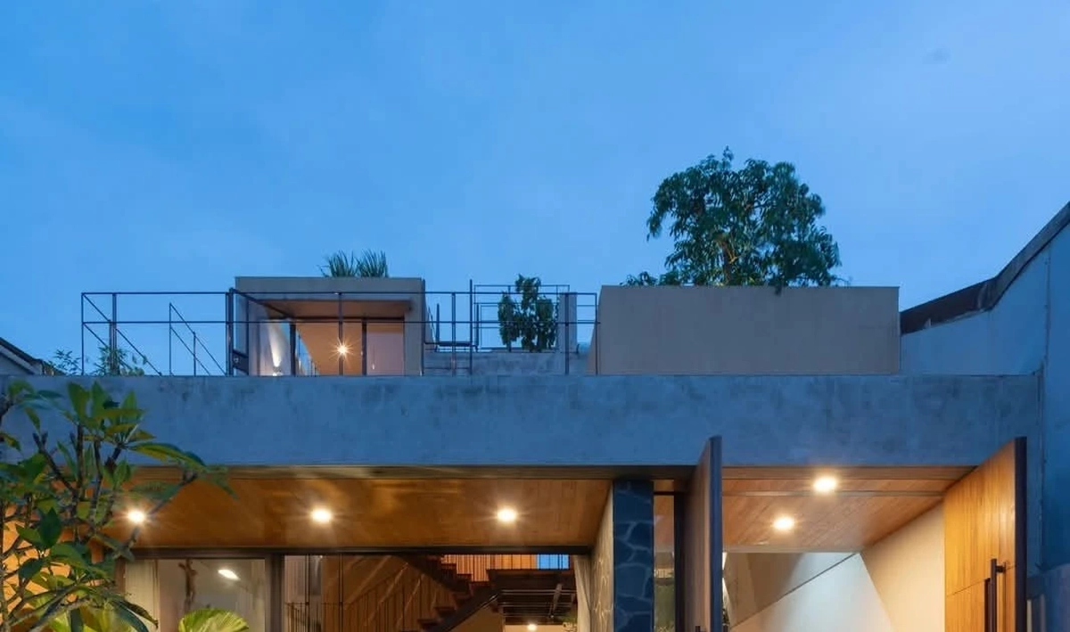 Kiến trúc ‘đan cài’ cùng địa hình