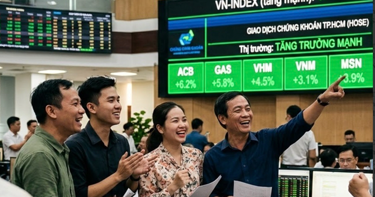 VN-Index tăng vọt hơn 74 điểm ngay khi mở cửa giao dịch 8-4