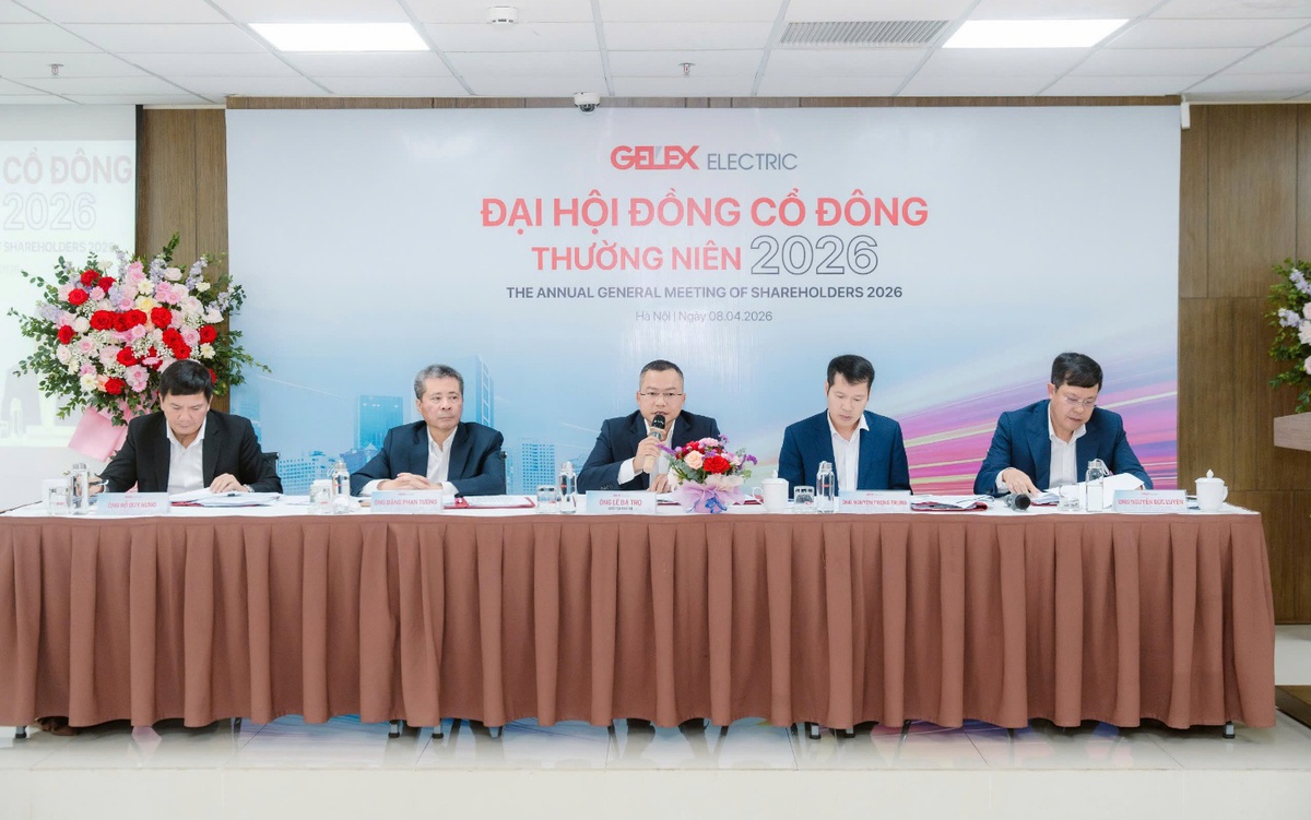 ĐHĐCĐ GELEX Electric 2026: Kiến tạo động lực cho chu kỳ tăng trưởng dài hạn
